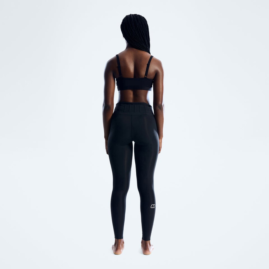 womens farren leggings - jet black berghaus