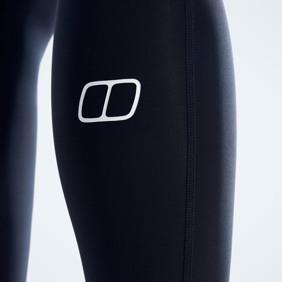 womens farren leggings - jet black berghaus