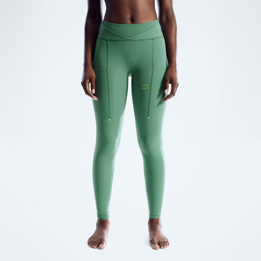 womens farren leggings - green berghaus
