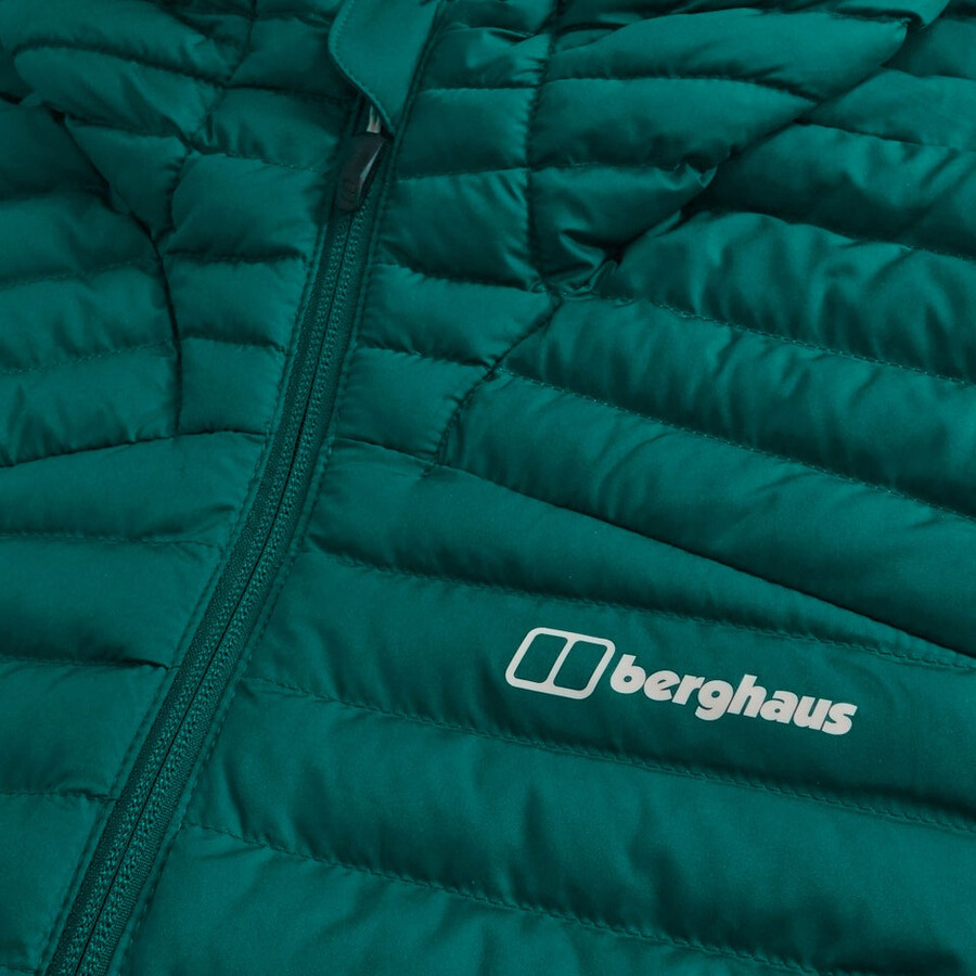 womens nula micro synthetic insulated jacket - green berghaus