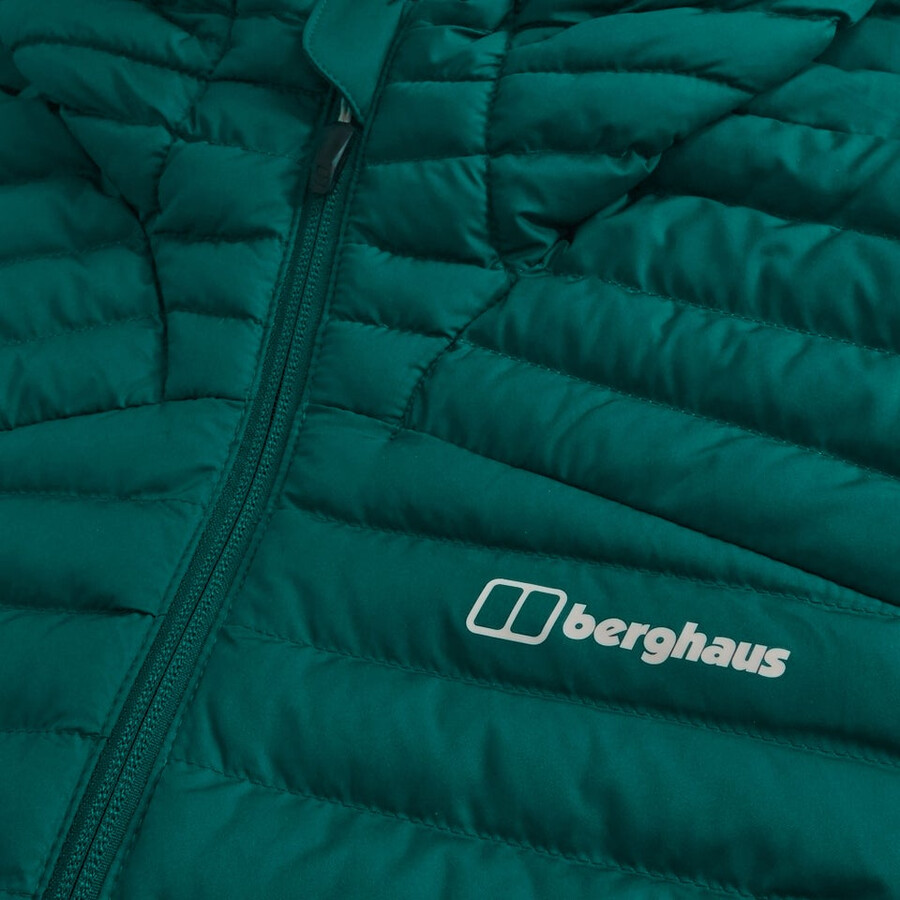 womens nula micro synthetic insulated jacket - green berghaus