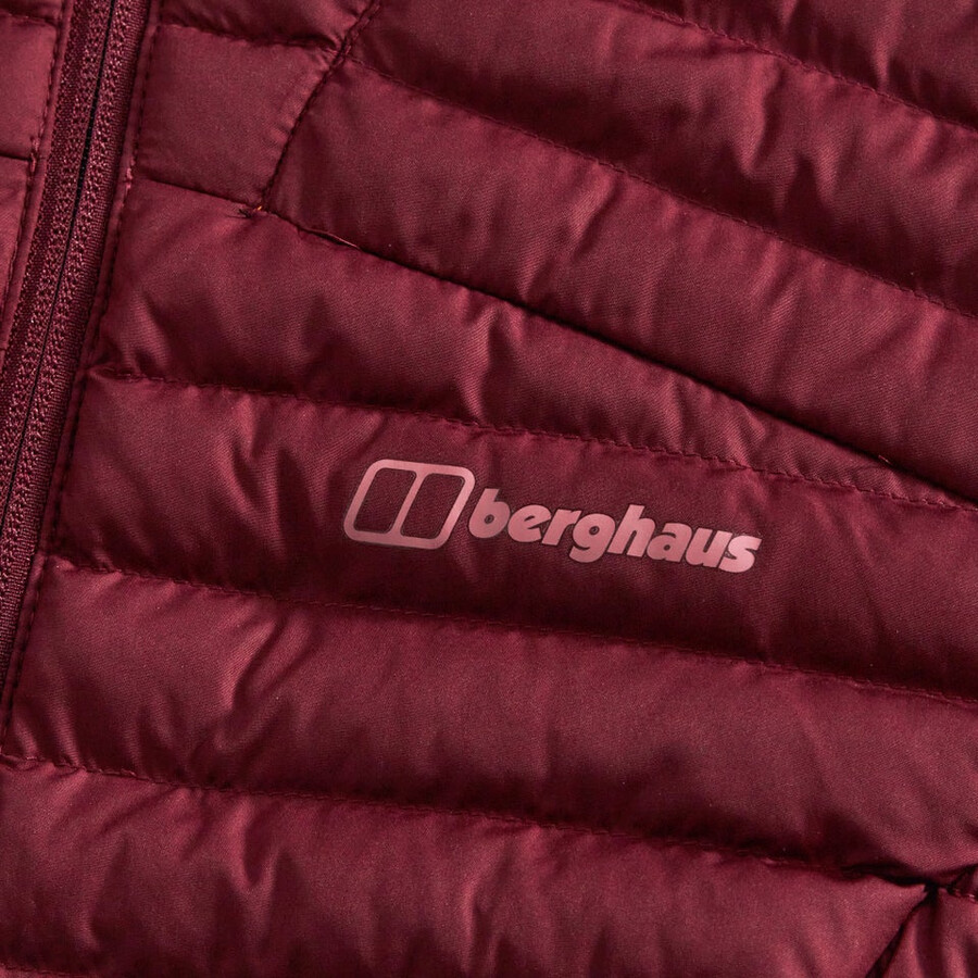 womens nula micro synthetic insulated jacket - red berghaus
