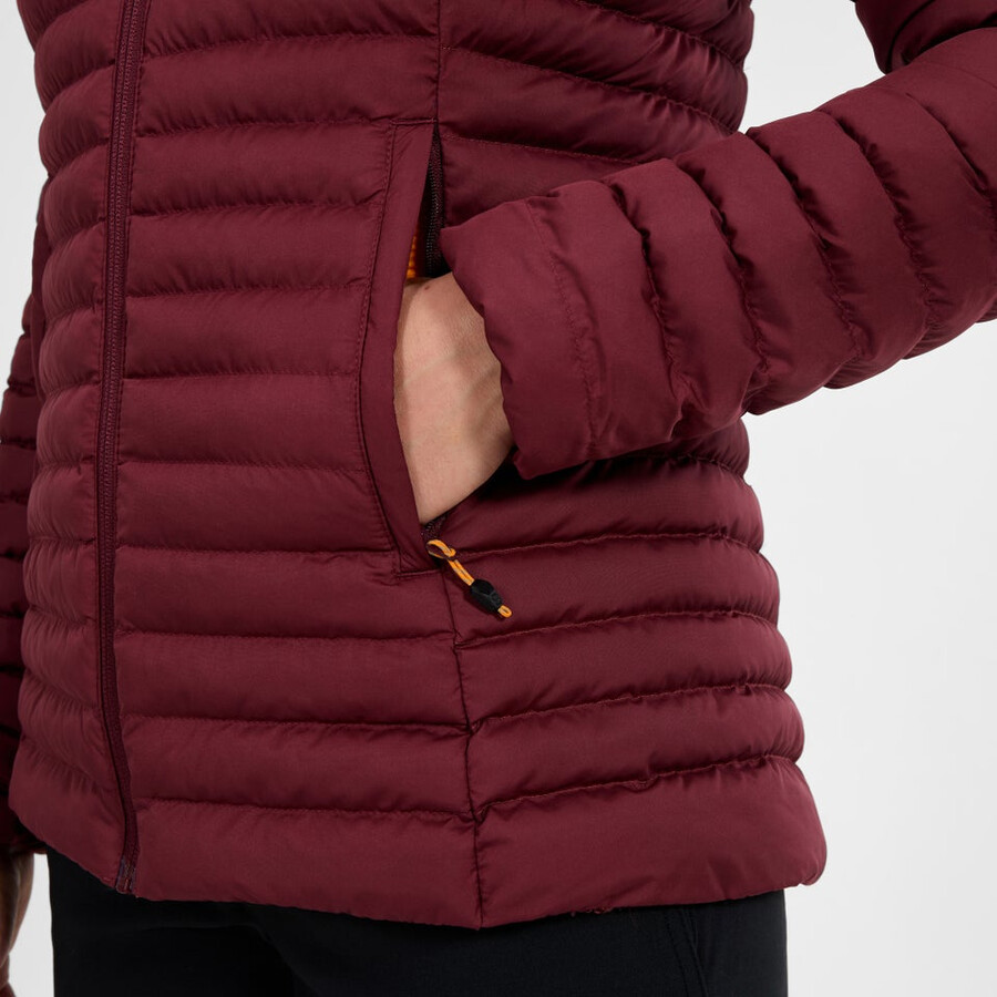 womens nula micro synthetic insulated jacket - red berghaus