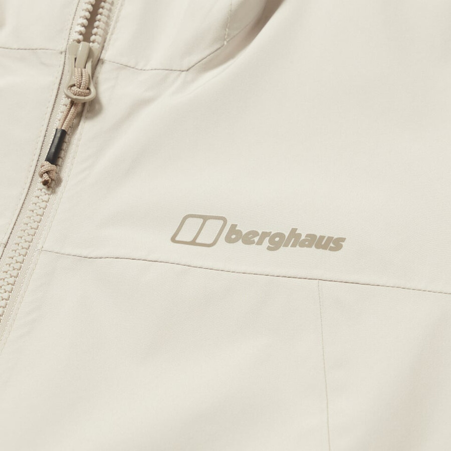 womens deluge pro 3.0 waterproof jacket - grey berghaus
