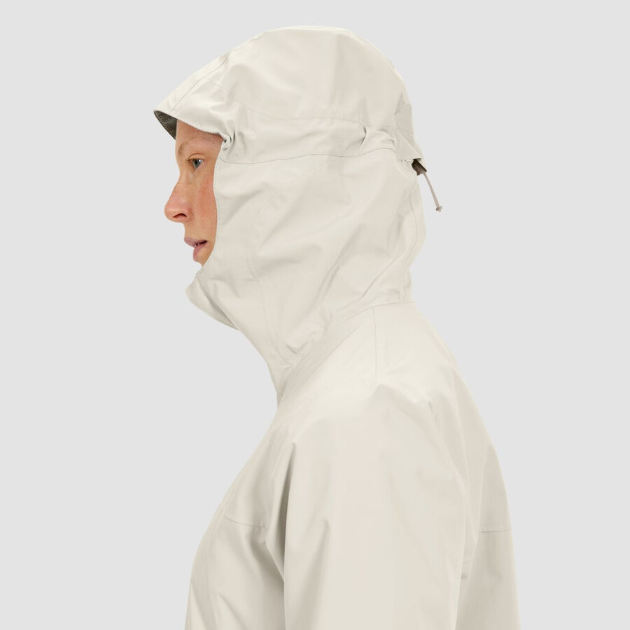 womens deluge pro 3.0 waterproof jacket - grey berghaus