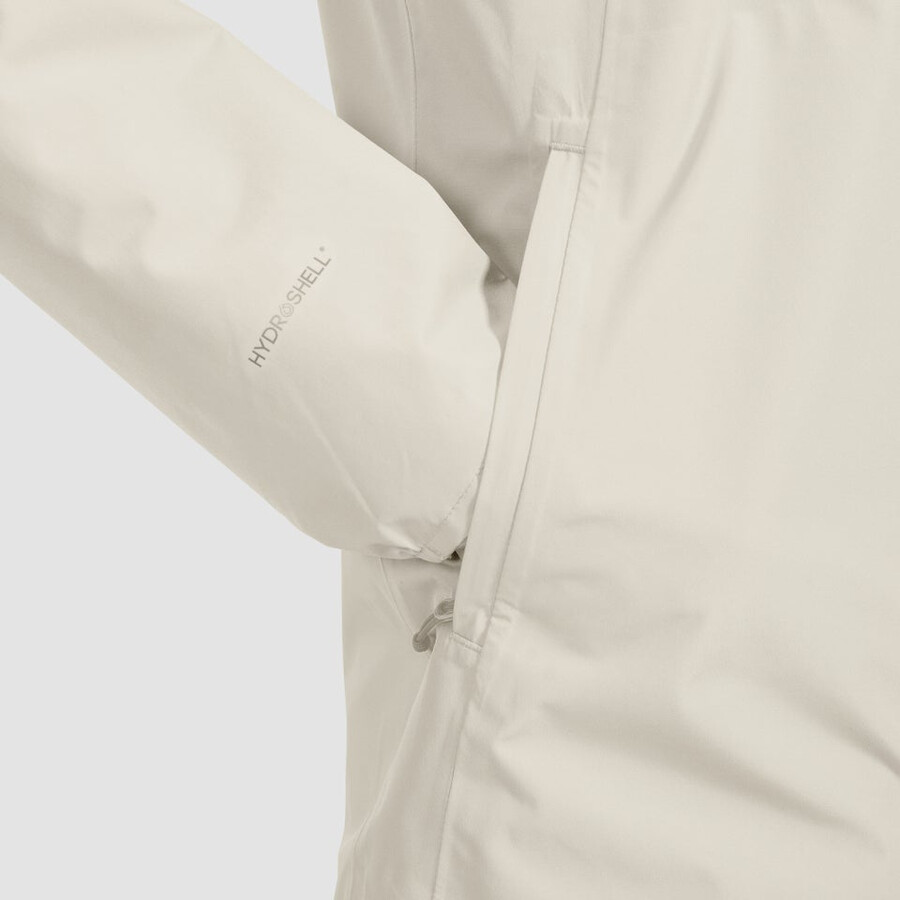 womens deluge pro 3.0 waterproof jacket - grey berghaus