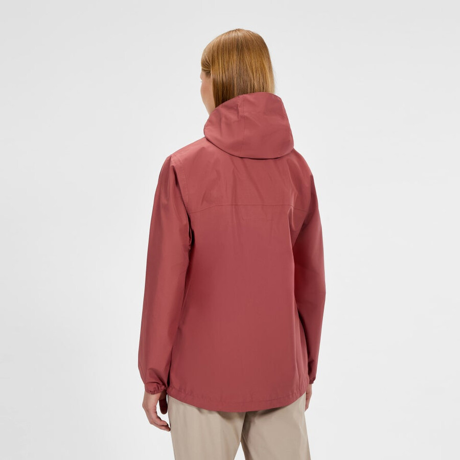 womens deluge pro 3.0 waterproof jacket - red berghaus