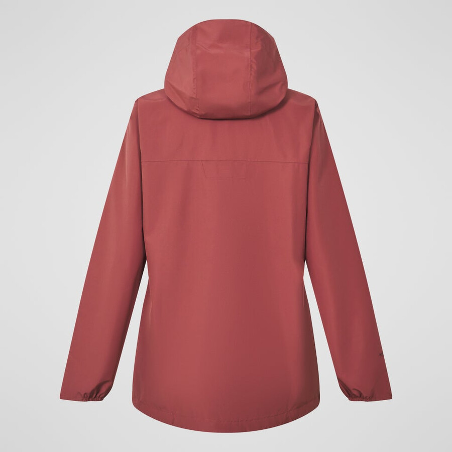 womens deluge pro 3.0 waterproof jacket - red berghaus