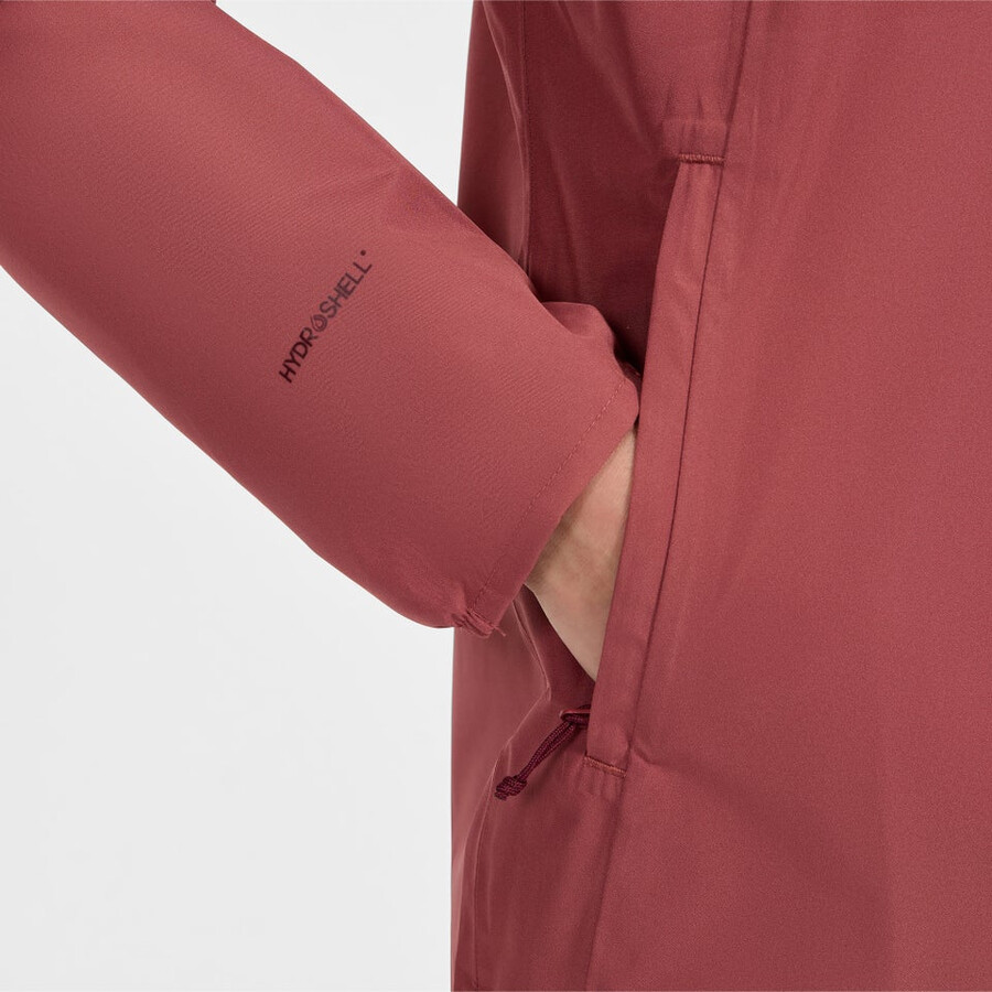 womens deluge pro 3.0 waterproof jacket - red berghaus