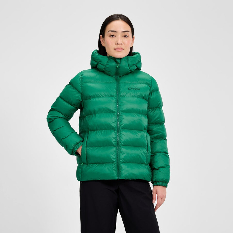 womens ewden jacket - green berghaus