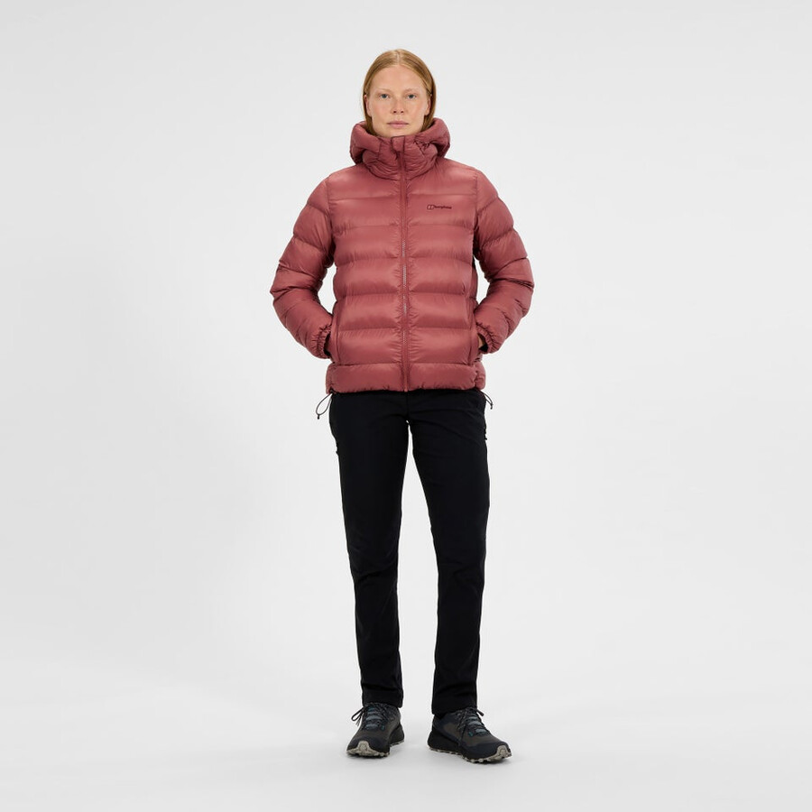 womens ewden jacket - red berghaus