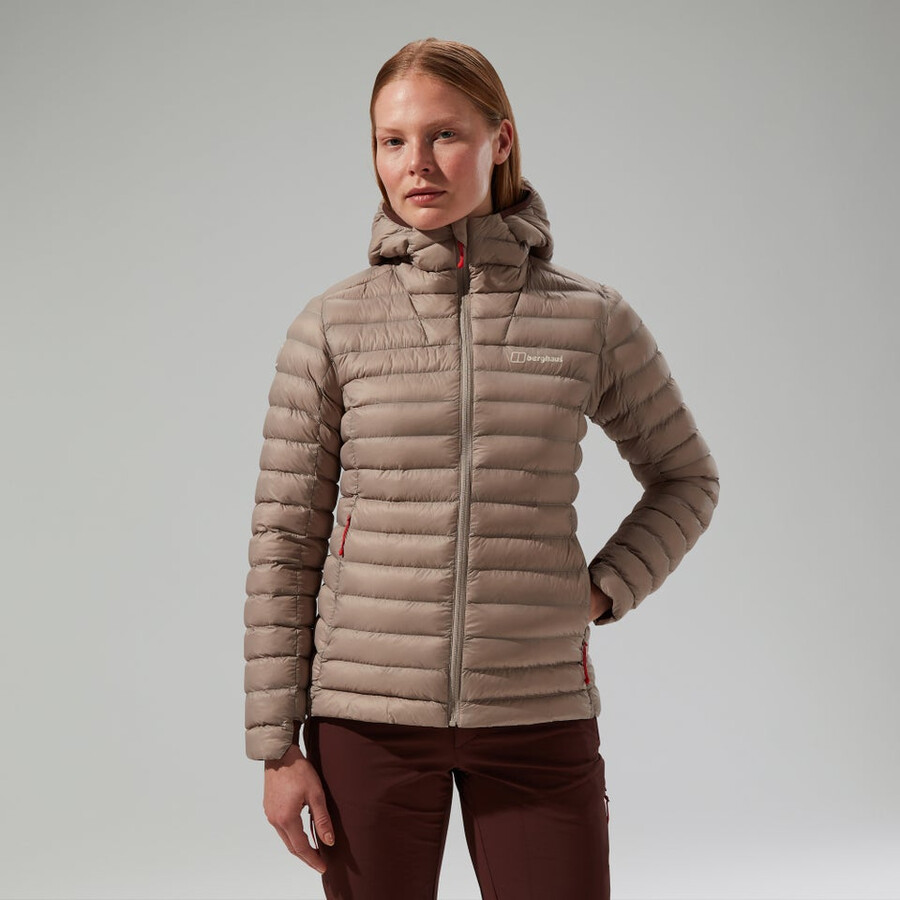 womens trail-nomad synthetic insulated jacket - brown berghaus