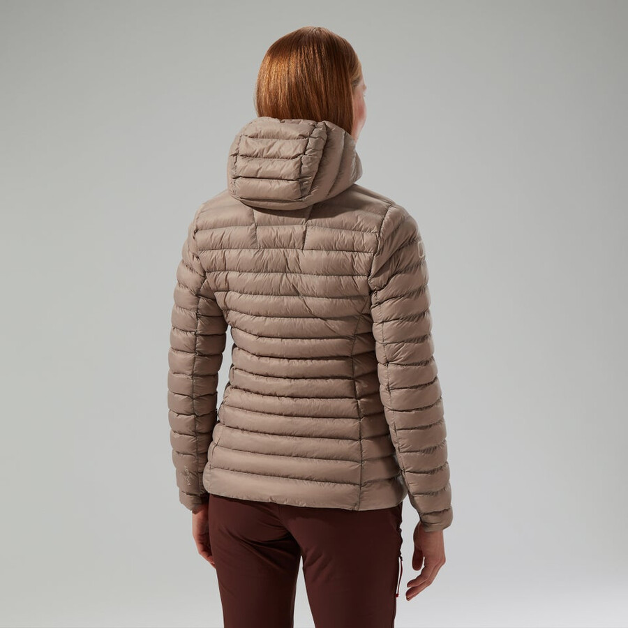 womens trail-nomad synthetic insulated jacket - brown berghaus