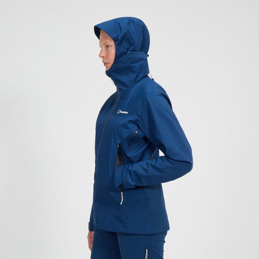 womens summit seeker gore-tex jacket - blue berghaus
