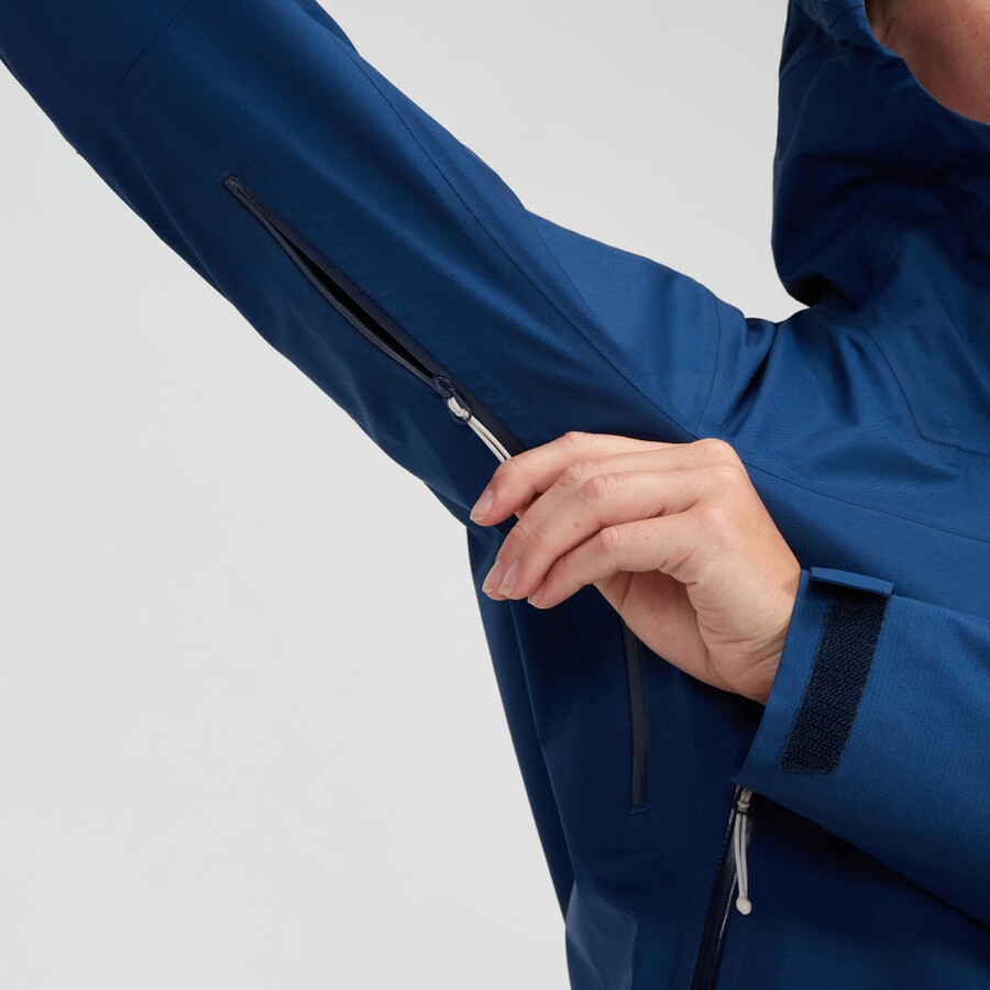 womens summit seeker gore-tex jacket - blue berghaus