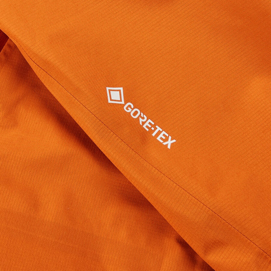womens summit seeker gore-tex jacket - orange berghaus