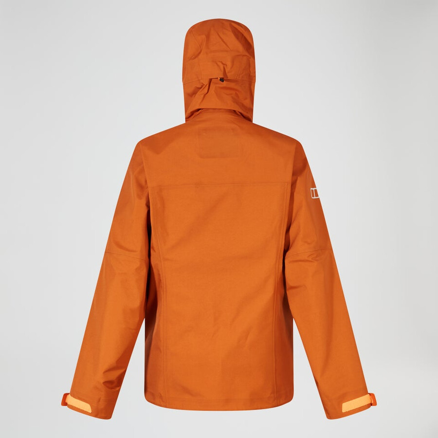 womens summit seeker gore-tex jacket - orange berghaus