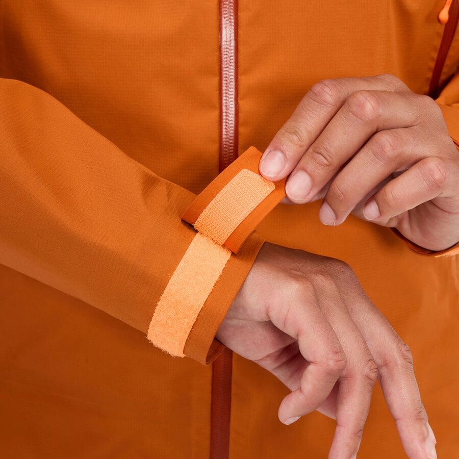 womens summit seeker gore-tex jacket - orange berghaus