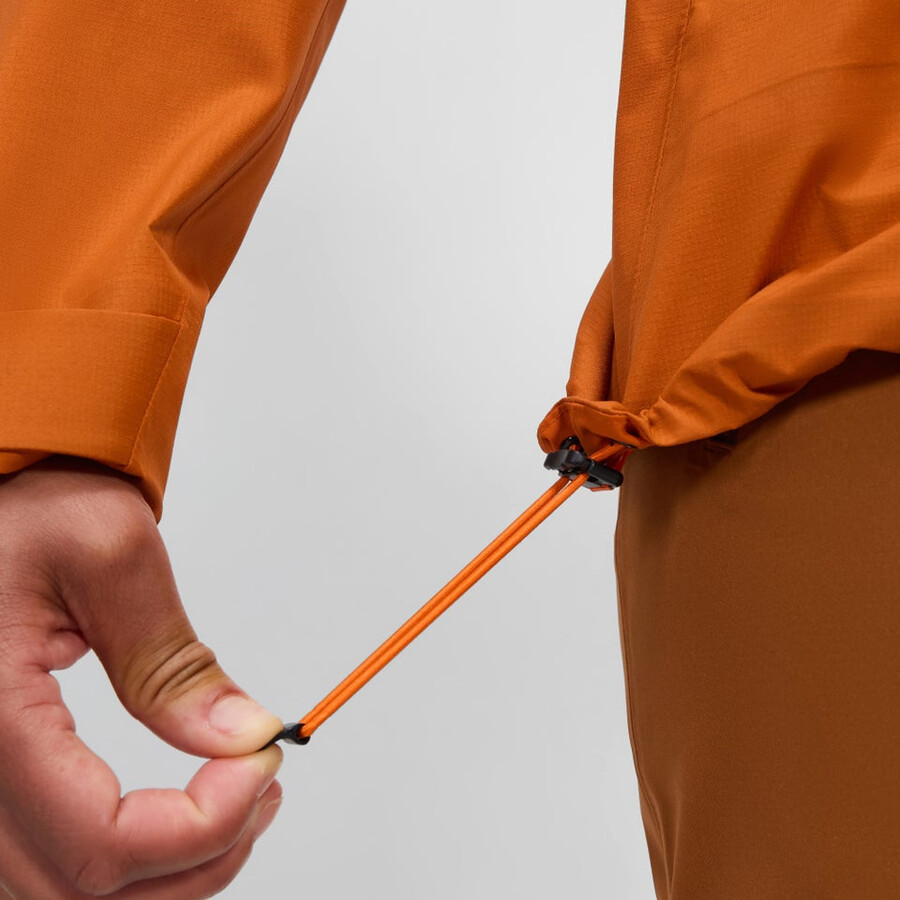 womens summit seeker gore-tex jacket - orange berghaus