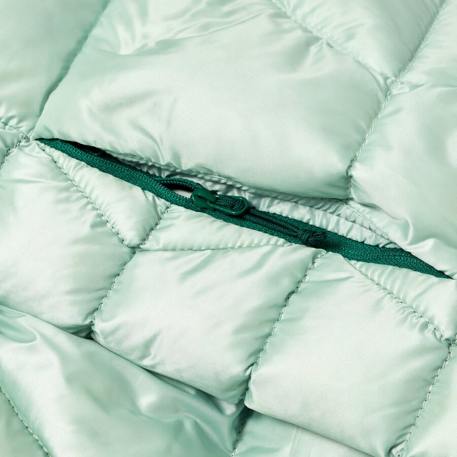 womens explorer long down jacket - green berghaus
