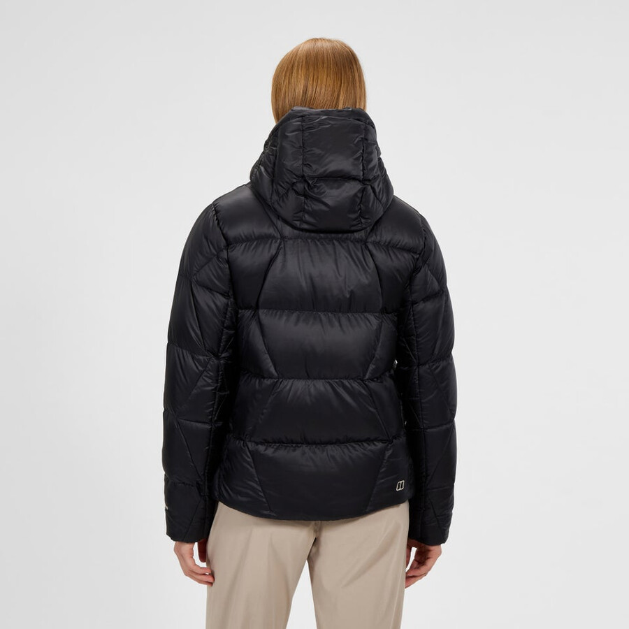 womens explorer down jacket - black berghaus