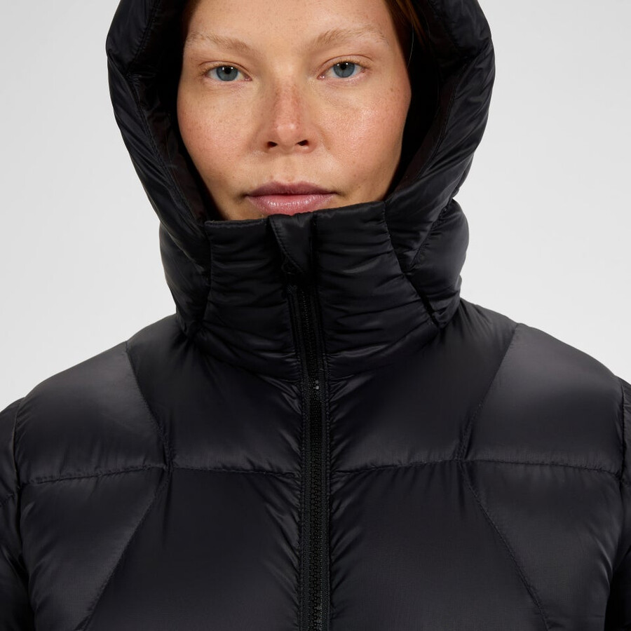 womens explorer down jacket - black berghaus