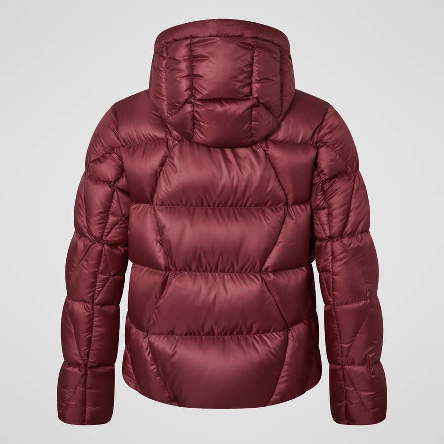 womens explorer down jacket - red berghaus