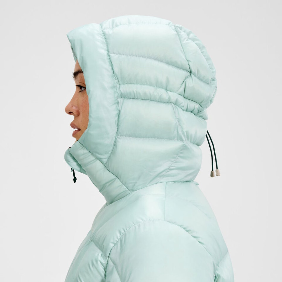 womens explorer down jacket - green berghaus