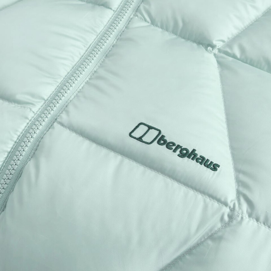 womens explorer down jacket - green berghaus