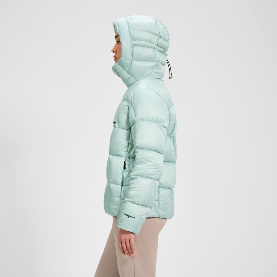 womens explorer down jacket - green berghaus