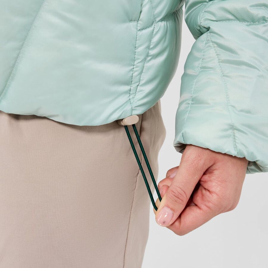 womens explorer down jacket - green berghaus