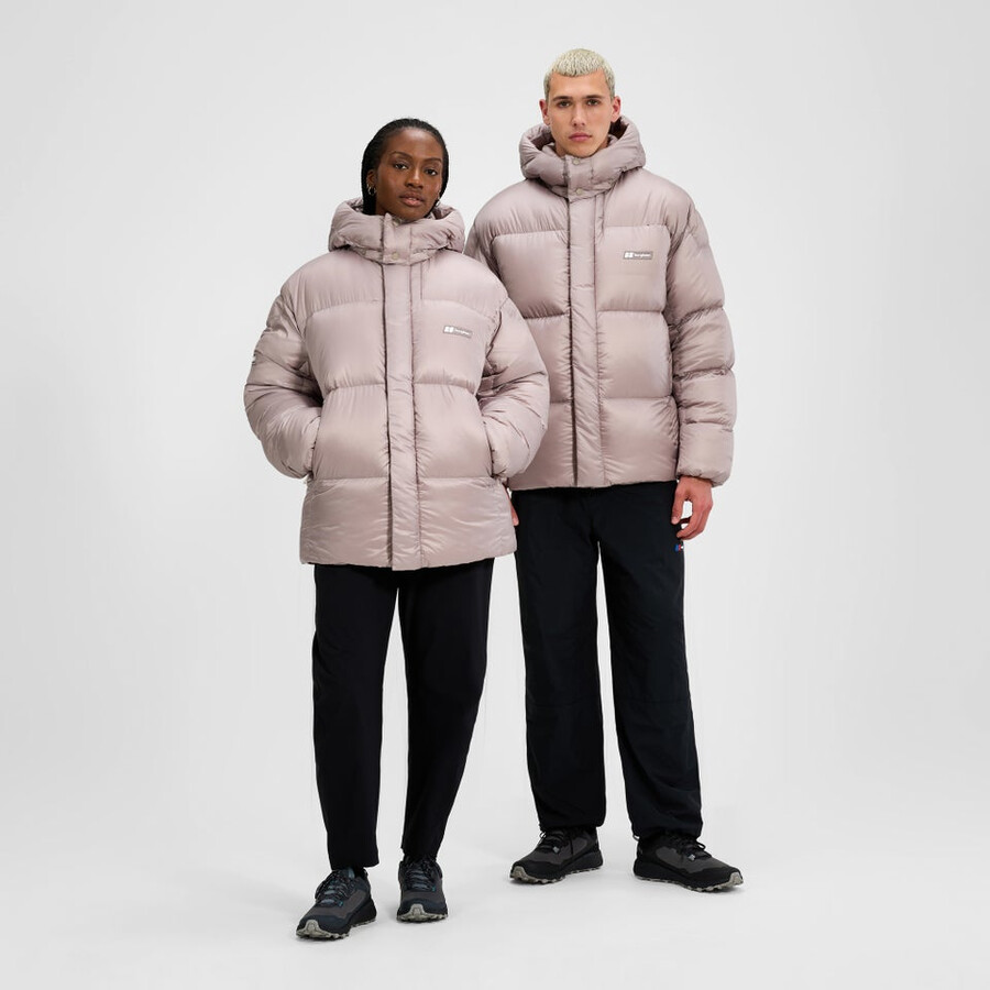 unisex volcanism down jacket - grey berghaus