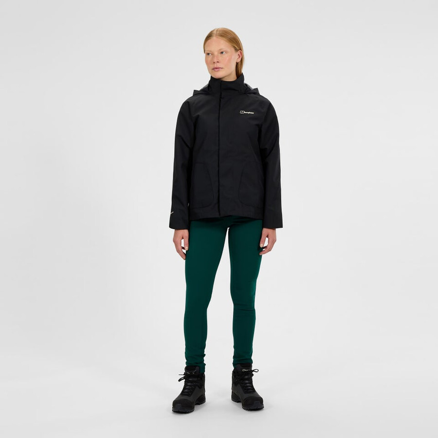 womens sibsey parka - black berghaus