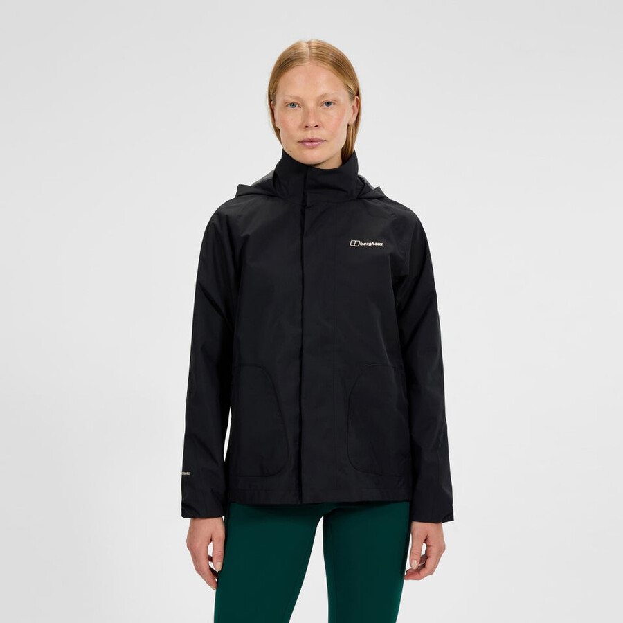 womens sibsey parka - black berghaus