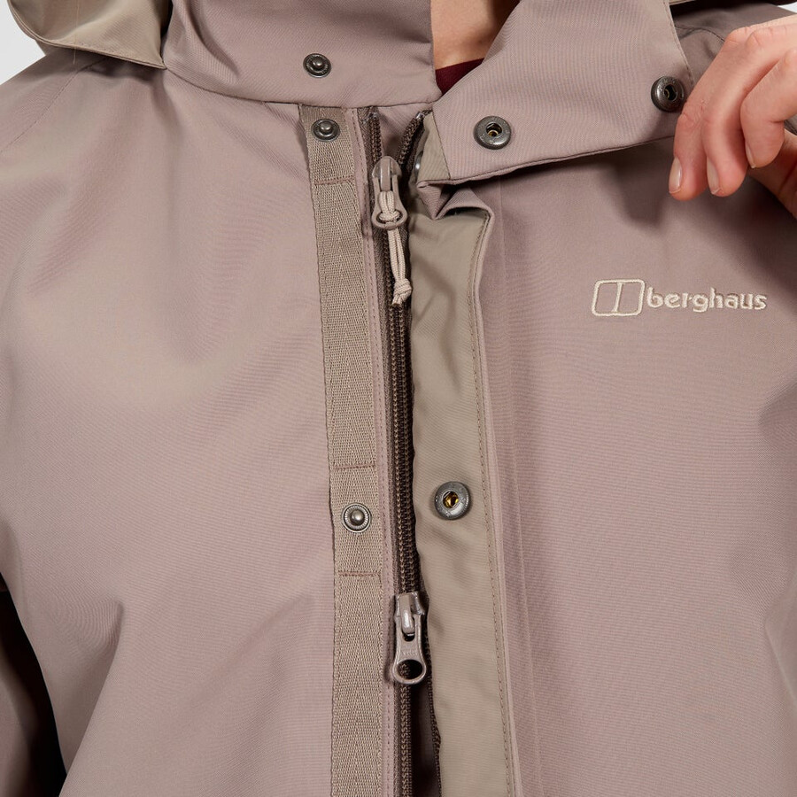 womens sibsey parka - natural berghaus