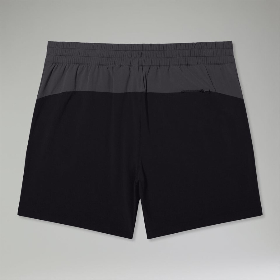 womens wandermoor wind short blackgrey berghaus
