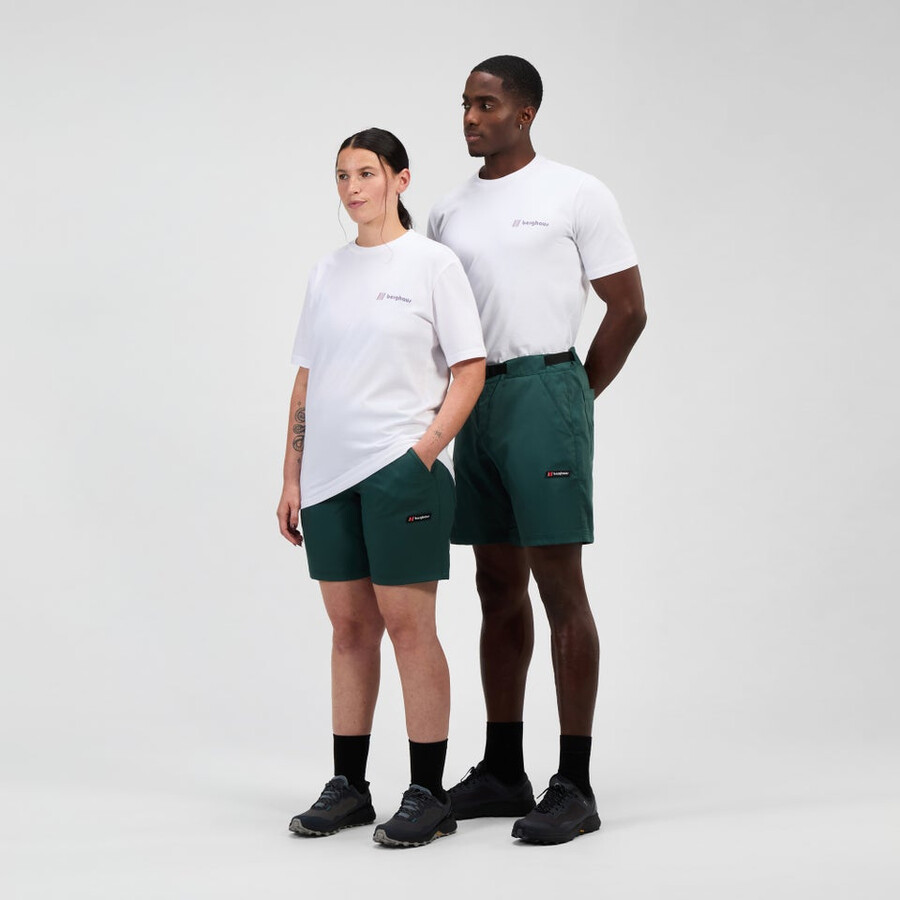 unisex sunned peak short - green berghaus
