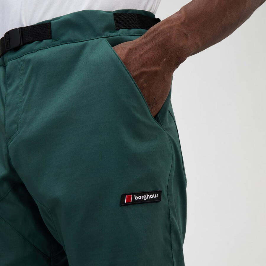 unisex sunned peak short - green berghaus