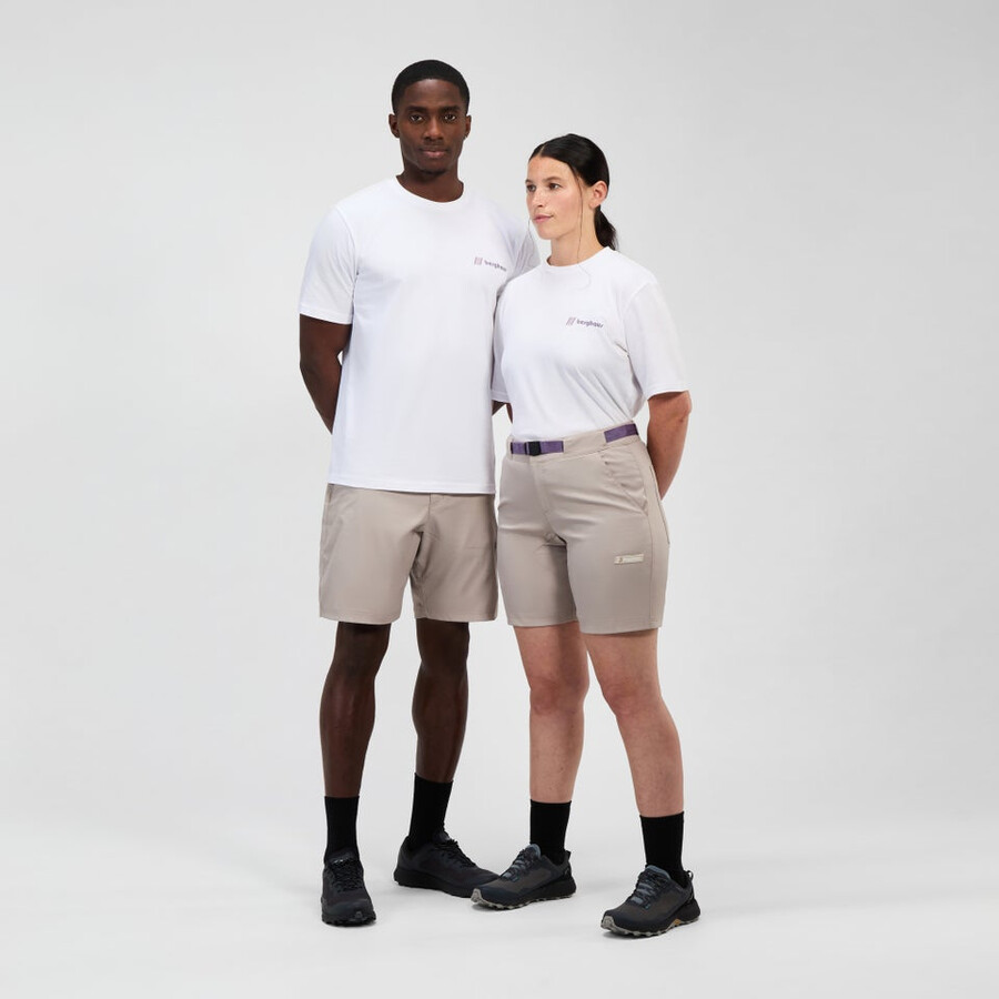 unisex sunned peak short - grey berghaus