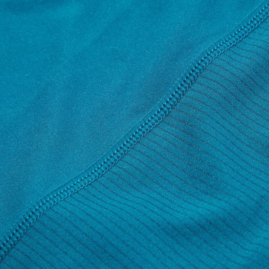 womens 247 half zip maternity long sleeve tech tee - turquoise berghaus