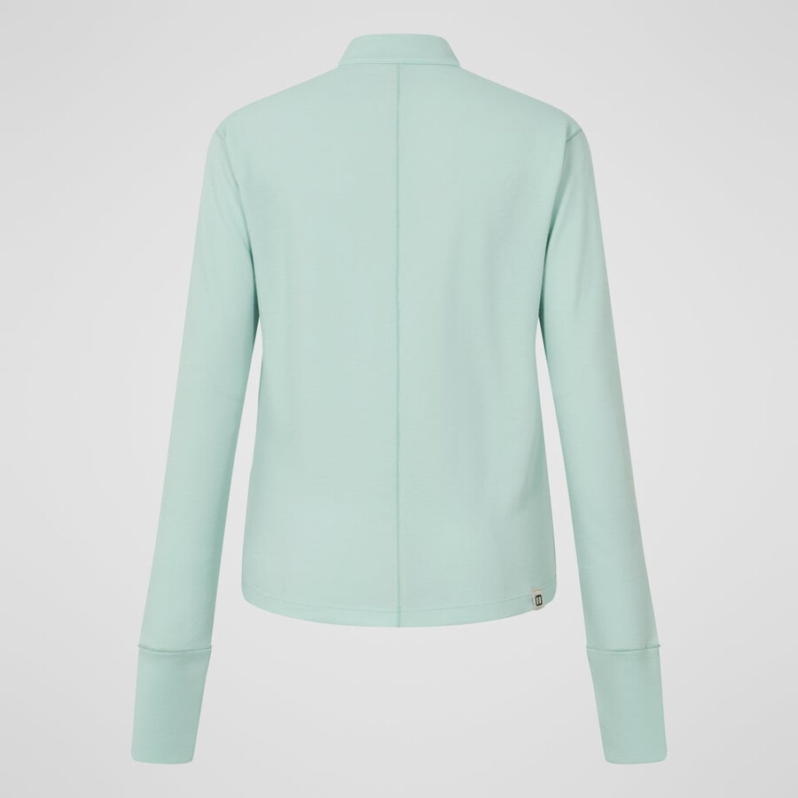 womens ivyhill half zip top - green berghaus