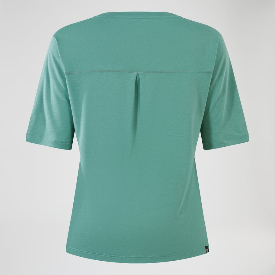 womens coneflower short sleeve tee - green berghaus