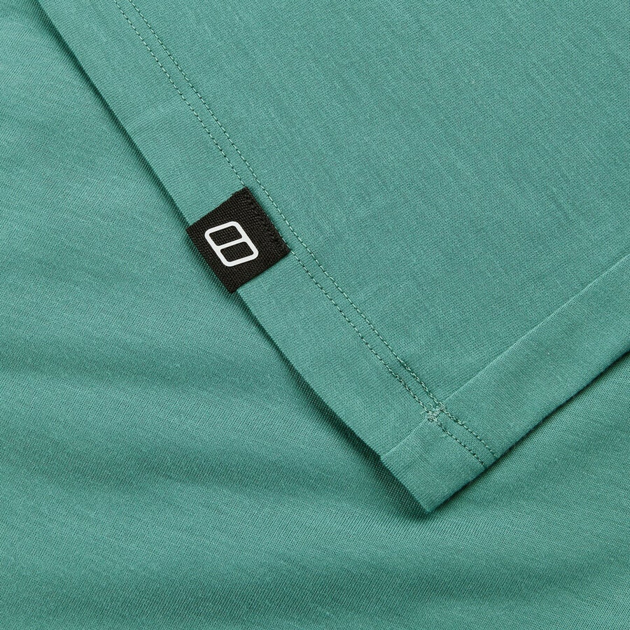 womens coneflower short sleeve tee - green berghaus