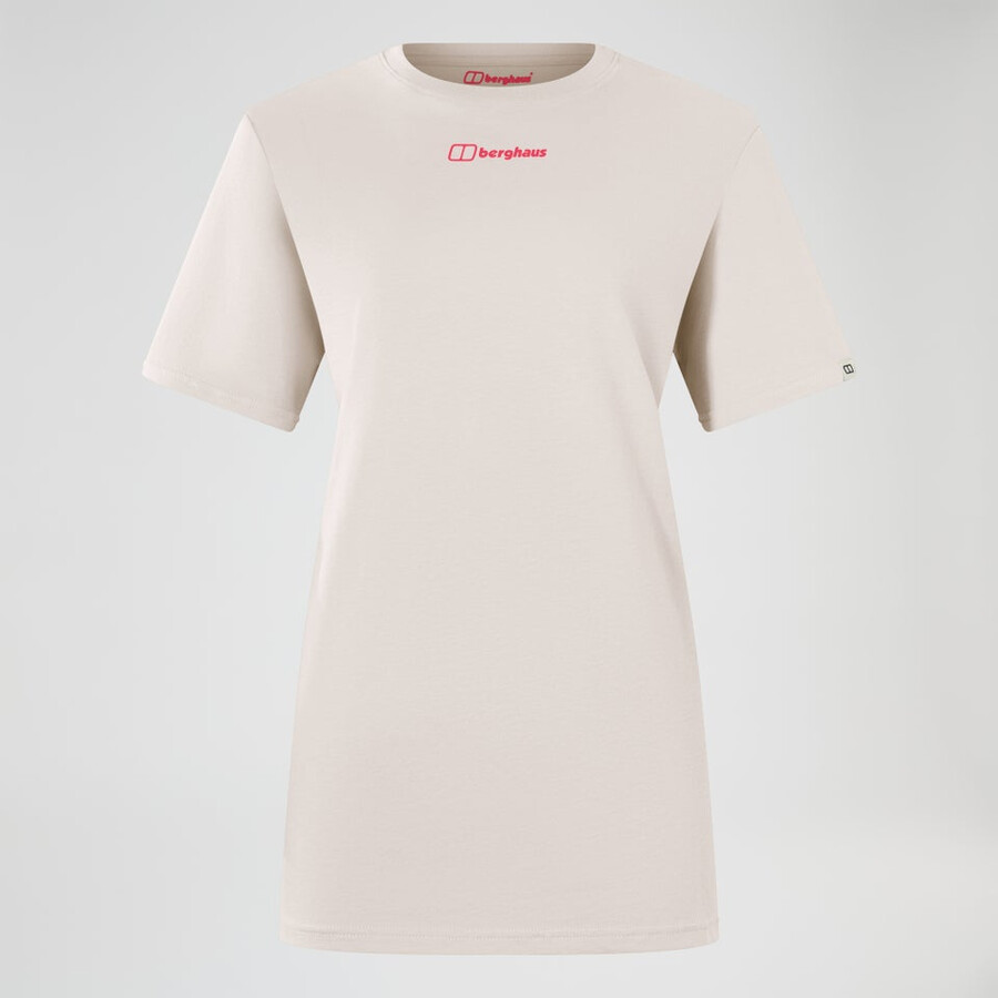 womens mount botany short sleeve tee - grey berghaus