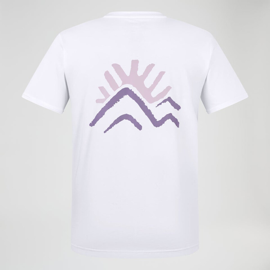 unisex sunned peak short sleeve tee - white berghaus