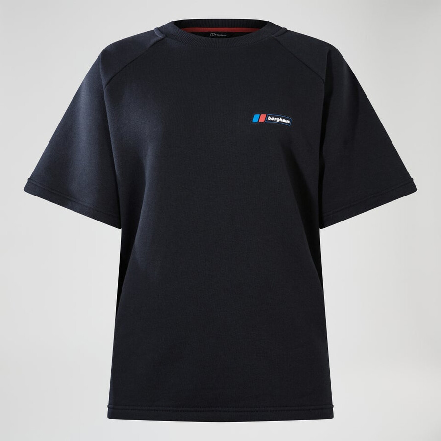 unisex storm 25 short sleeve tee - black berghaus