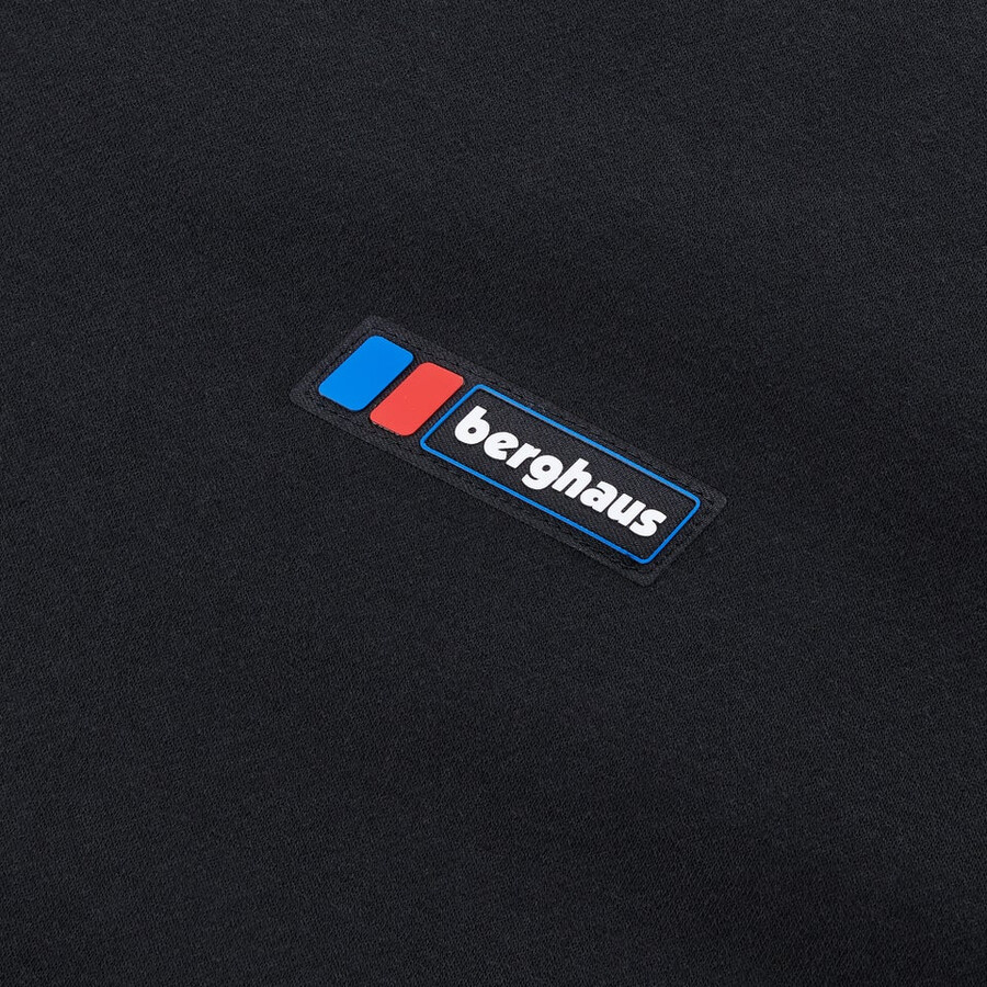 unisex storm 25 short sleeve tee - black berghaus