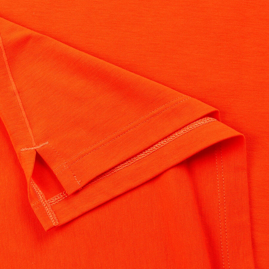 womens berghaus delta short sleeve tech tee - orange berghaus