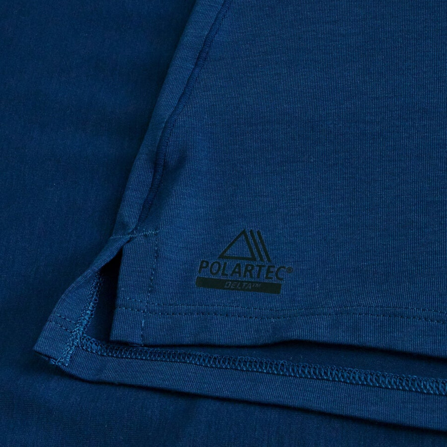womens delta long sleeve tech tee - blue berghaus