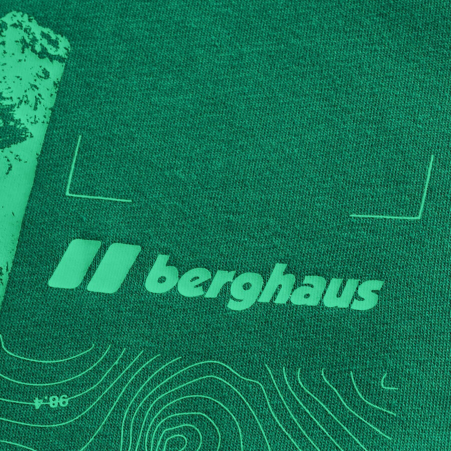 unisex volcanism tee - green berghaus